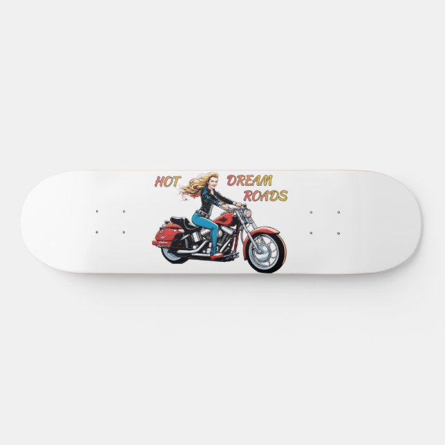 Girl Hett Dream Roads Mini Skateboard Bräda 18,5 Cm (Horz)