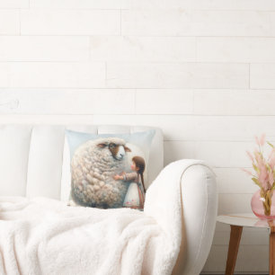 Girl Hugger Oversized Ewe Kudde