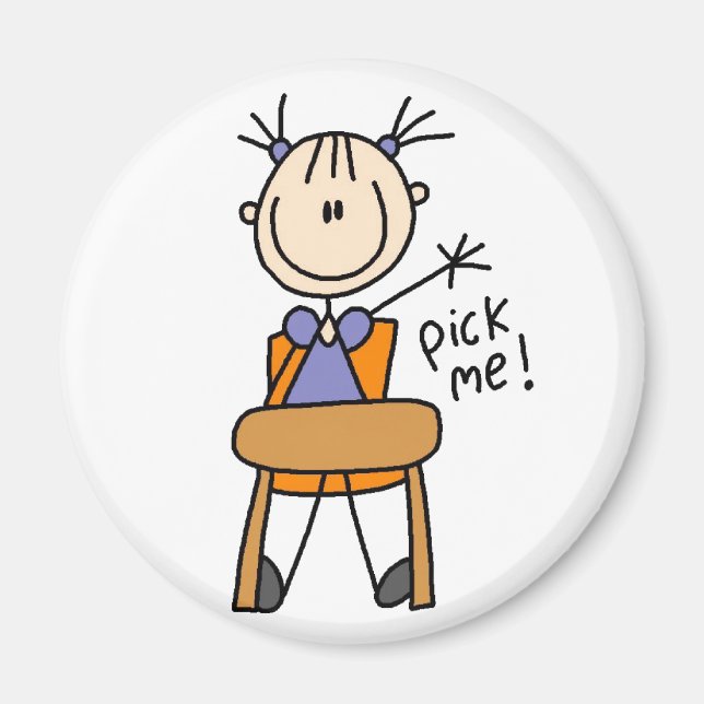 Girl in Class Magnet (Framsidan)