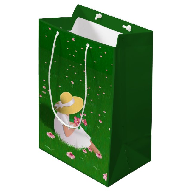 Girl in Grass (Framsidan Vinklad)
