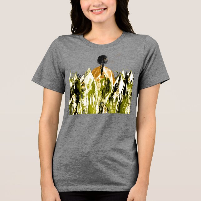 Girl in Paddyfield T-Shirt (Framsida)