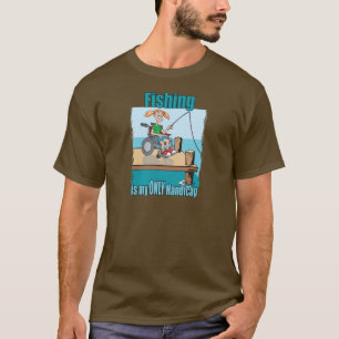 Girl in WheelSchool Fishing Tee