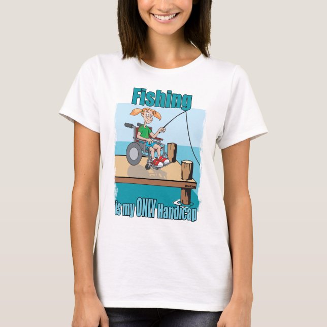 Girl in WheelSchool Fishing Tee (Framsida)