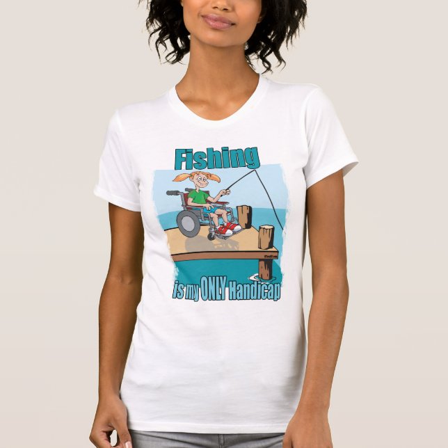 Girl in WheelSchool Fishing Tee (Framsida)