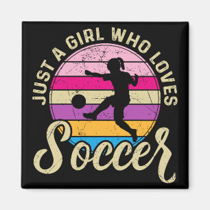 Girl Kärlek Ocer Colorful Sunset Magnet