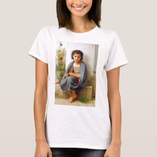 Girl Knitting, Bouguereau T Shirt