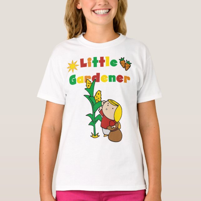 Girl Little Gardener Tee (Framsida)