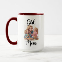 Girl Mamma 15oz Mugg/Mors dag Muggar