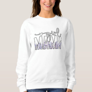 Girl Mamma Mamma Gift för Mamma Mors dag T Shirt