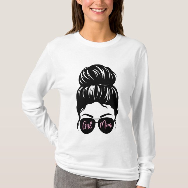 Girl Mamma T-Shirt | Mamma / Mamma / Mamaaa / Best (Framsida)