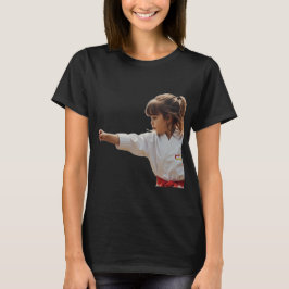 girl martial arts t shirt