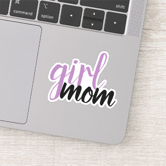 Girl Mom-klistermärke Klistermärken