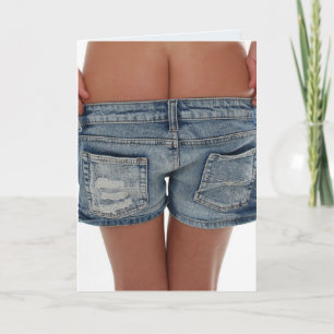 GIRL MOONY DIG (BUTT) FUNNY FÖDELSEDAGSKORT KORT