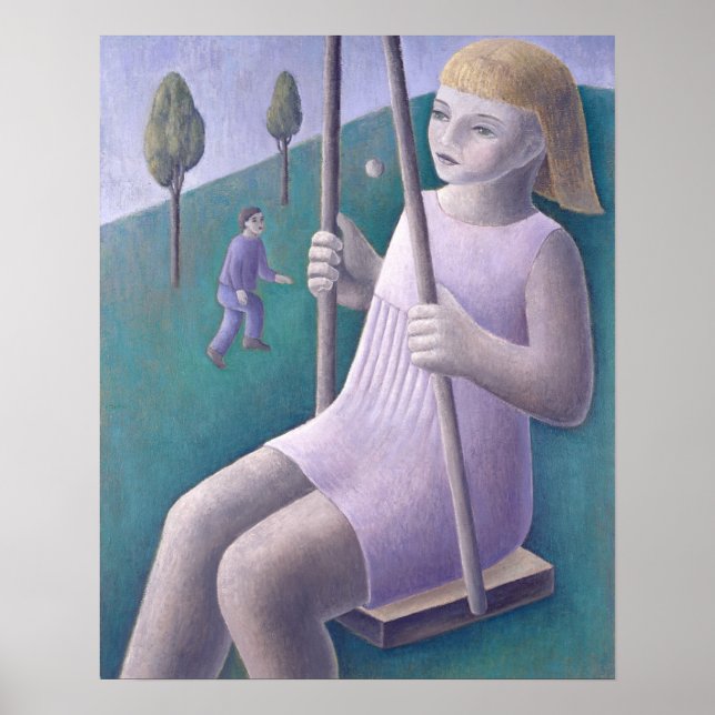 Girl on Swing 1996 Poster (Framsidan)