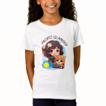 Girl Pacific Islander (Palauan) T-Shirt