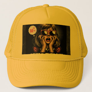"Girl Panic Shopping: Fashionista Cap Design" Keps