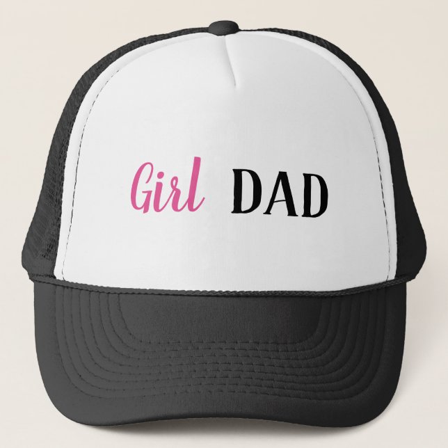Girl Pappa Truckerkeps (Framsida)