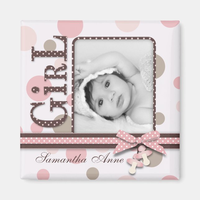 Girl Photo Magnet S2 (Framsidan)