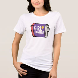 Girl Power Battery Tri-Blend Shirt T