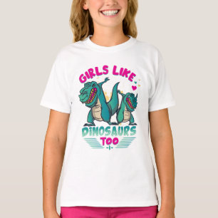 Girl Power: Dinosaur Edition T Shirt