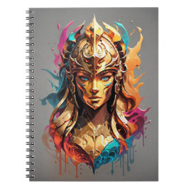Girl Power: Female Warrior v01 Anteckningsbok