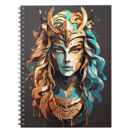 Girl Power: Female Warrior v02 Anteckningsbok
