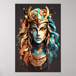 Girl Power: Female Warrior v02 Poster