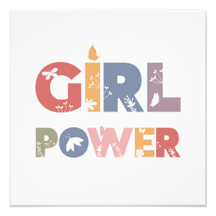 Girl Power Fototryck