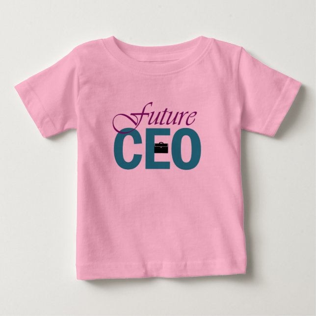 Girl Power: Future CEO Tee Shirt (Framsida)
