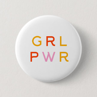Girl Power | GRL PWR | Modern feminist | Minimal Knapp