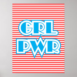 Girl Power, Grl Pwr. Poster