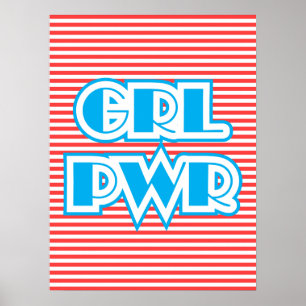 Girl Power, Grl Pwr. Poster