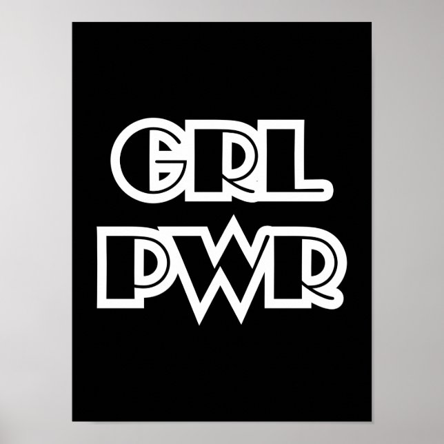 Girl Power, Grl Pwr Poster (Framsidan)