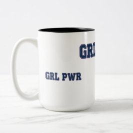 Girl Power - GRL PWR Två-Tonad Mugg