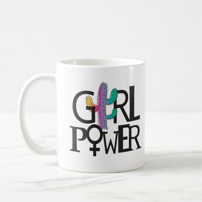 Girl Power Kaffemugg (Vänster)