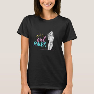 Girl Power | Kvinnors grundläggande T-Shirt