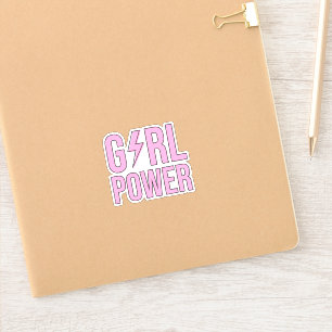 Girl Power Lightning Klistermärken