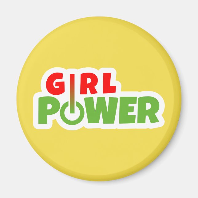 Girl Power Magnet (Framsidan)