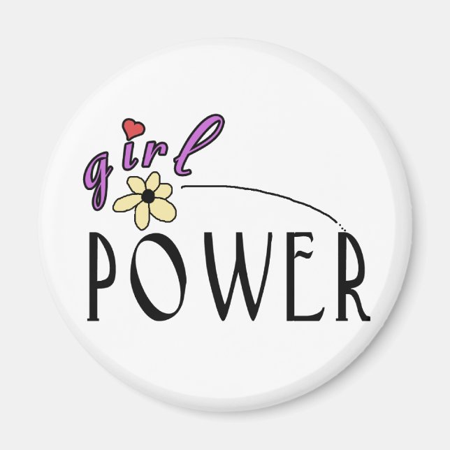 Girl Power Magnet (Framsidan)