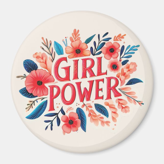 Girl Power Magnet (Framsidan)