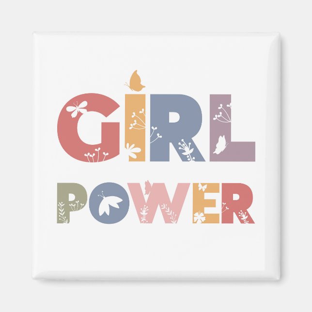 Girl Power Magnet (Framsidan)