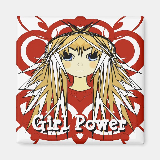 Girl Power Magnet (Framsidan)