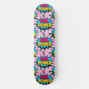 Girl Power Mini Skateboard Bräda 18,5 Cm
