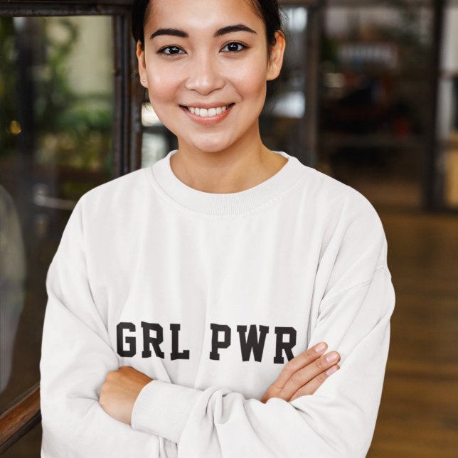 Girl Power | Modern feminist, fetstiskt BRL PWR T Shirt (Skapare uppladdad)