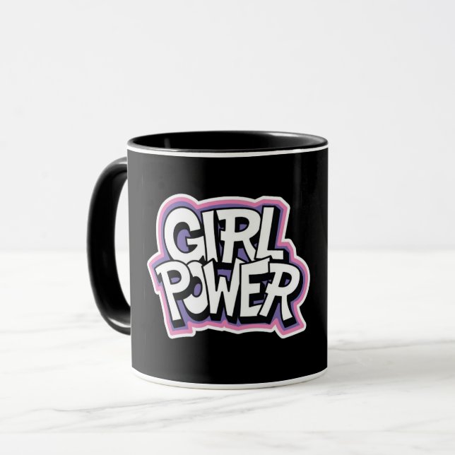 Girl Power Mugg (Framsida vänster)