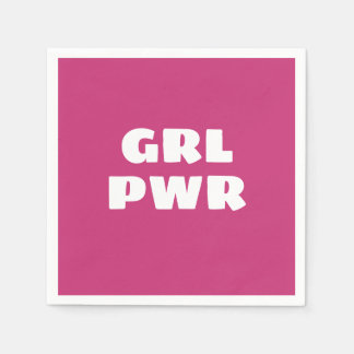 Girl Power Napkins Pappersservett