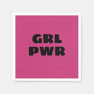 Girl Power Napkins Pappersservett
