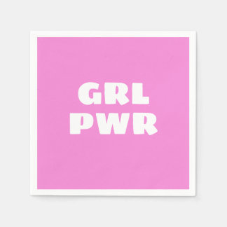 Girl Power Napkins Pappersservett