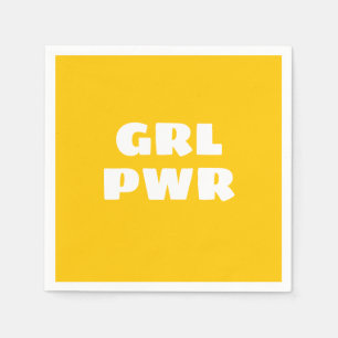Girl Power Napkins Pappersservett