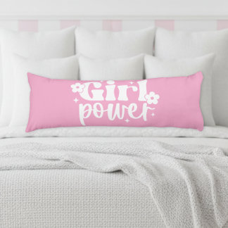 Girl Power Pink Kroppskudde